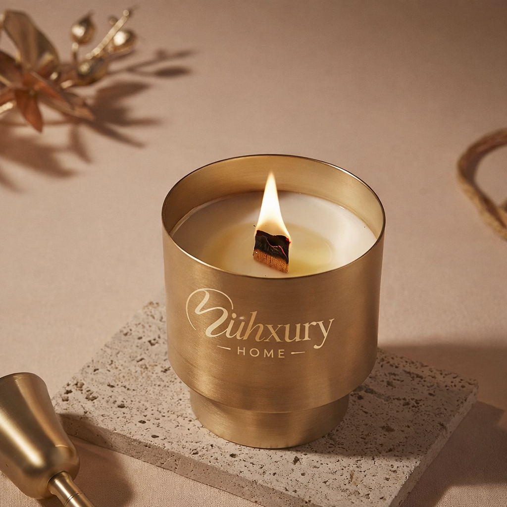 Lumière Dorée – Bougie Parfumée