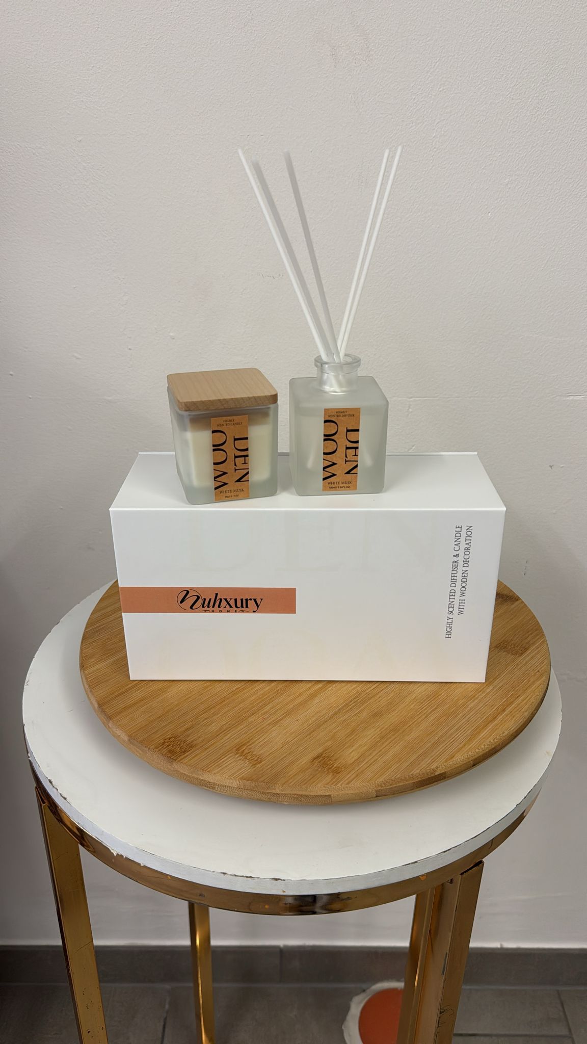 Signature Duo – Coffret Diffuseur & Bougie
